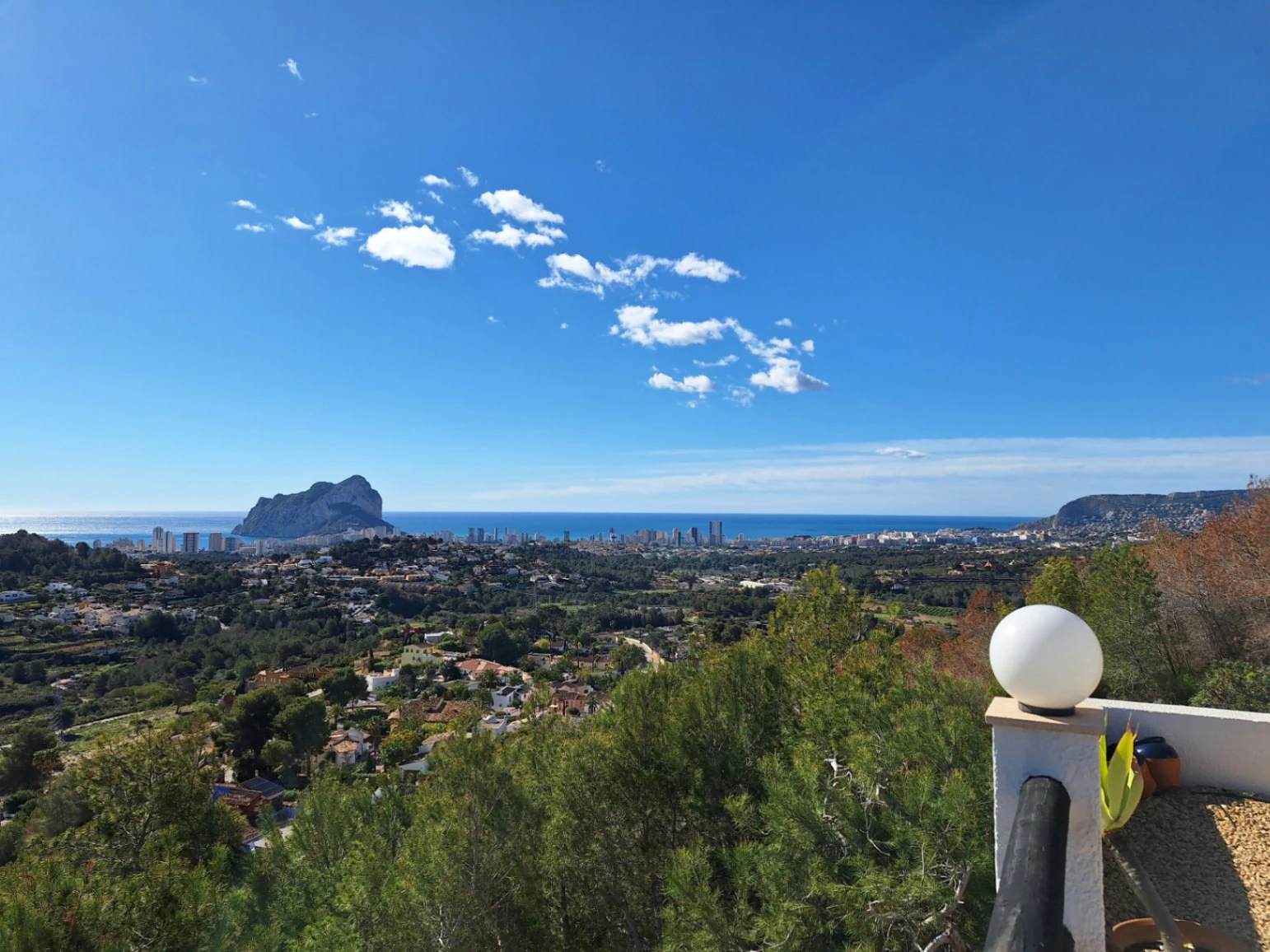 Villa con vistas panorámicas en Calpe