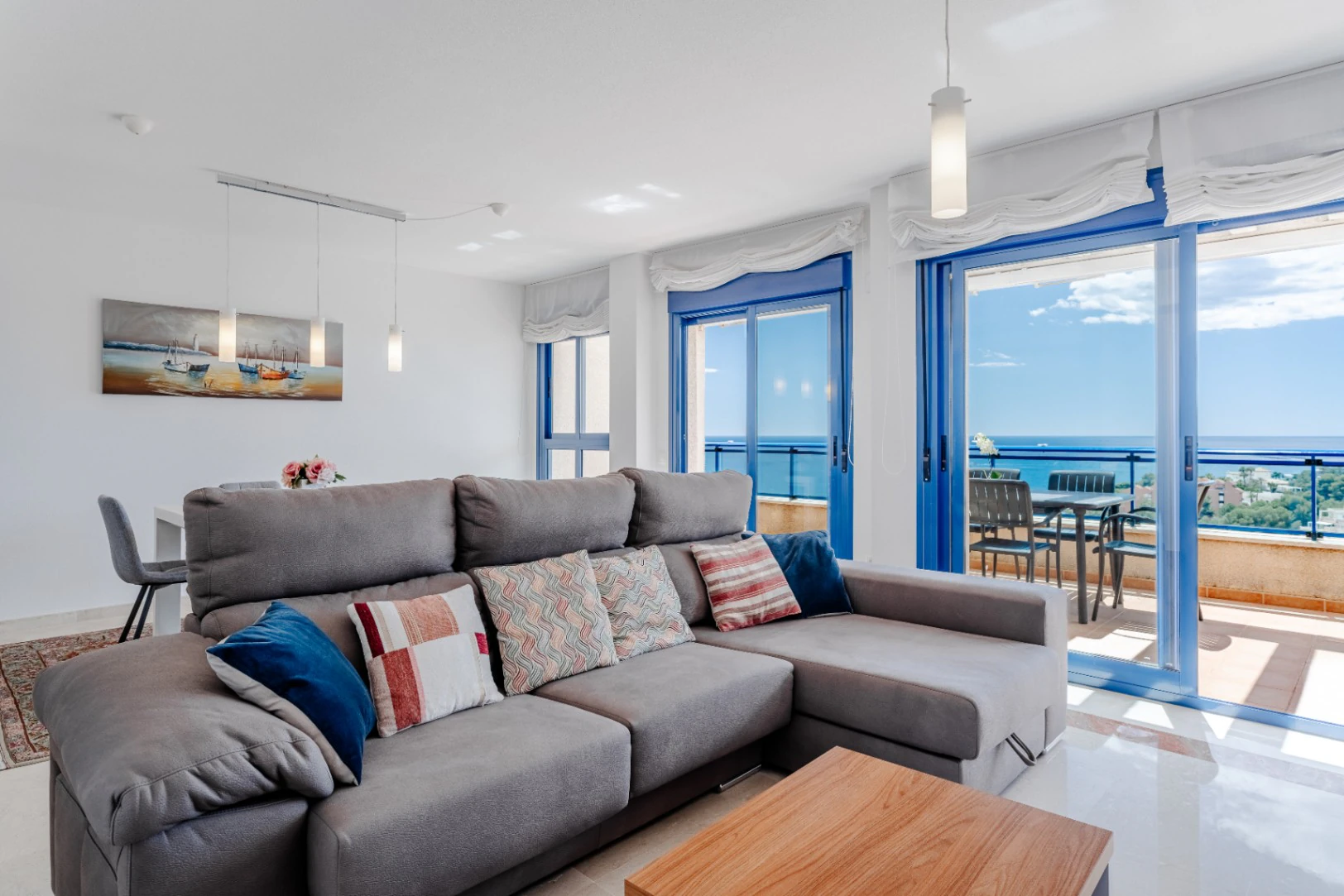 A447 - Penthouse duplex de rêve à Calpe : Un balcon privé sur la Méditerranée