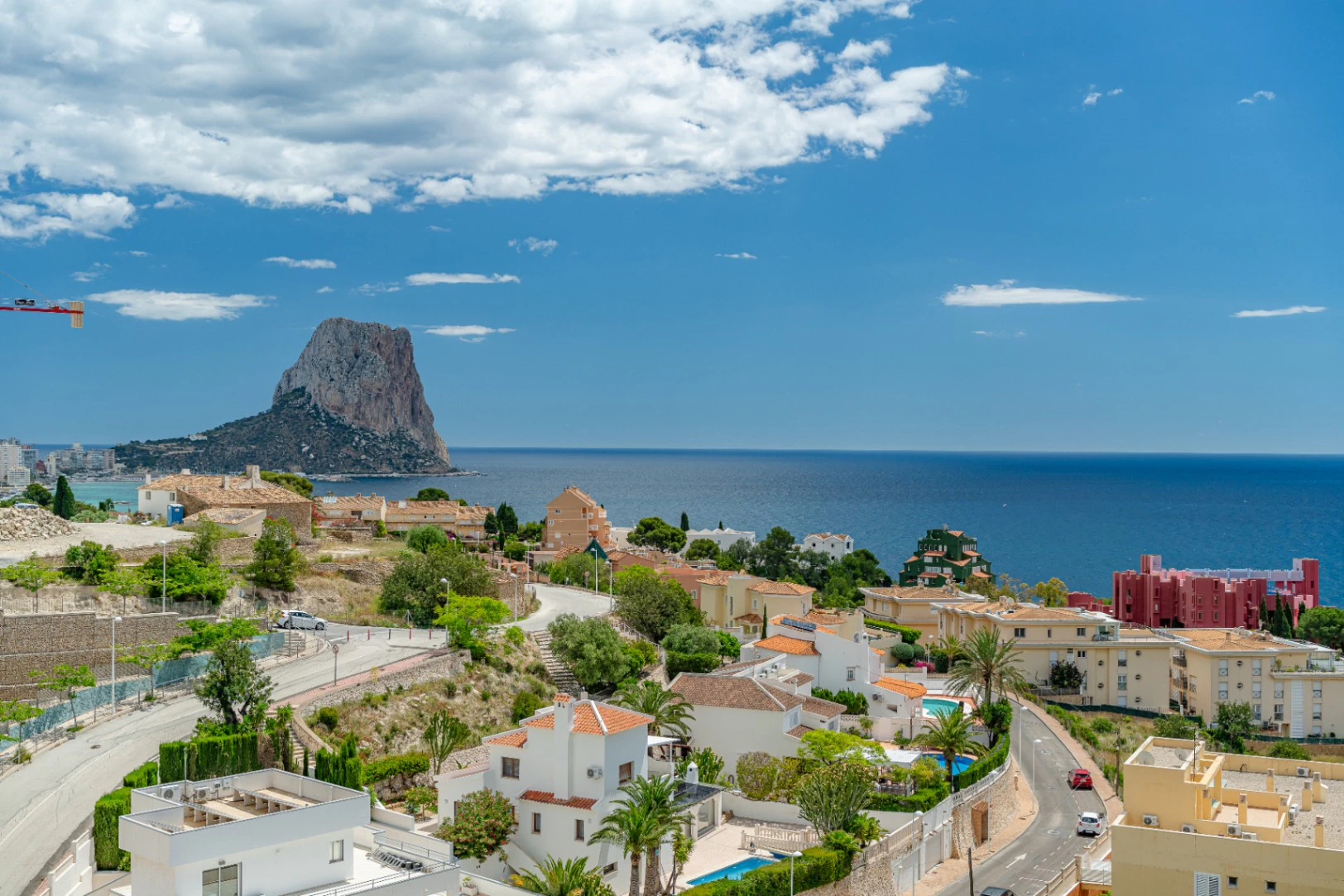 A447 - Penthouse duplex de rêve à Calpe : Un balcon privé sur la Méditerranée