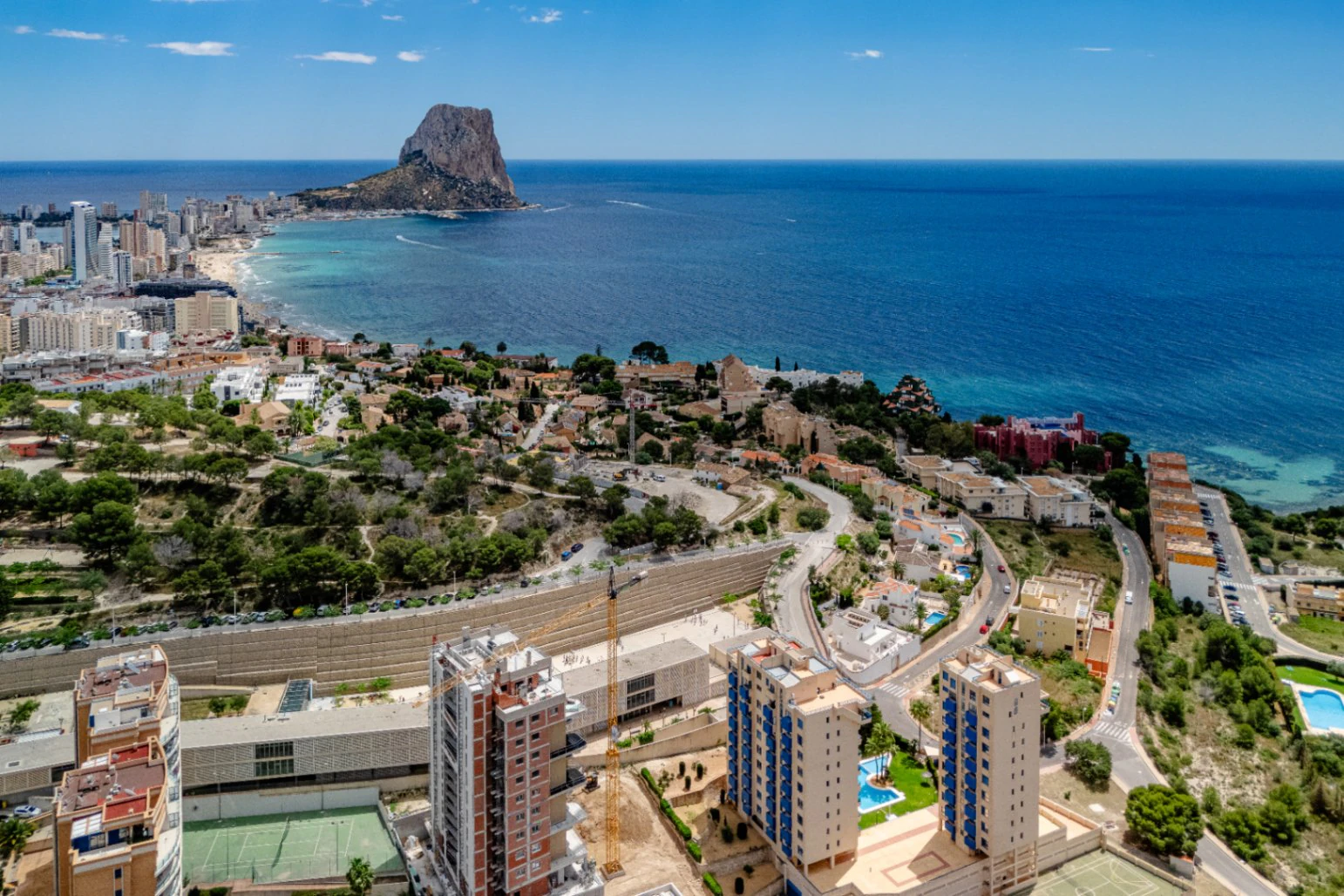 A447 - Penthouse duplex de rêve à Calpe : Un balcon privé sur la Méditerranée