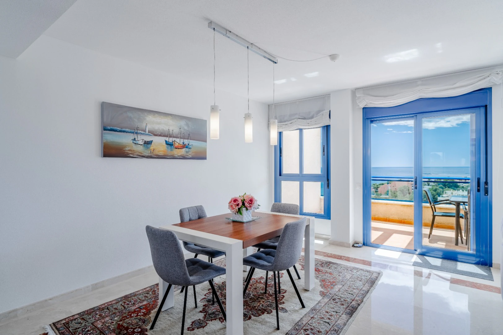 A447 - Penthouse duplex de rêve à Calpe : Un balcon privé sur la Méditerranée