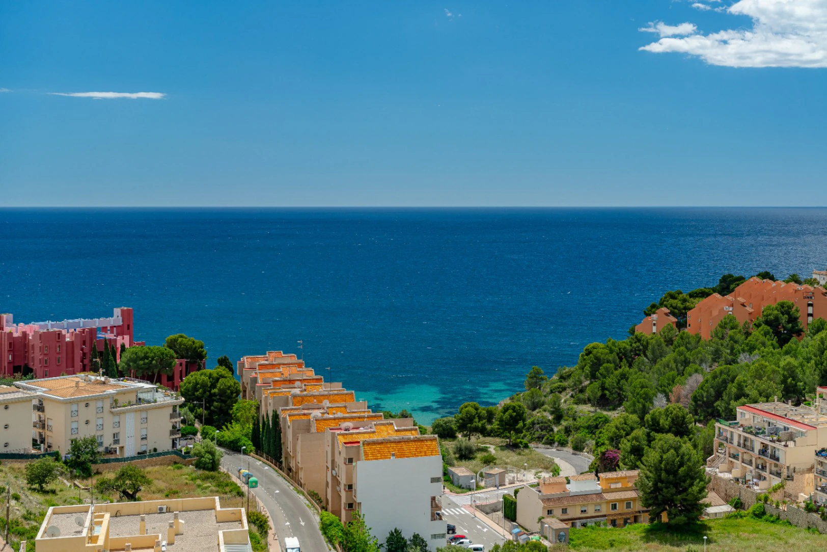 A447 - Penthouse duplex de rêve à Calpe : Un balcon privé sur la Méditerranée