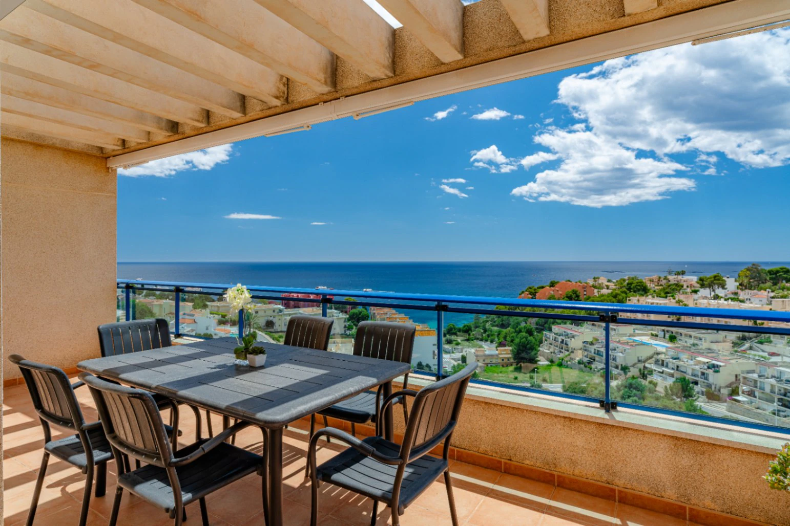 A447 - Penthouse duplex de rêve à Calpe : Un balcon privé sur la Méditerranée