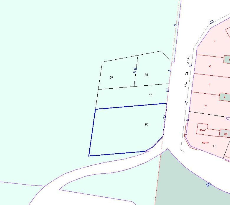 Parcela en venta en Benissa