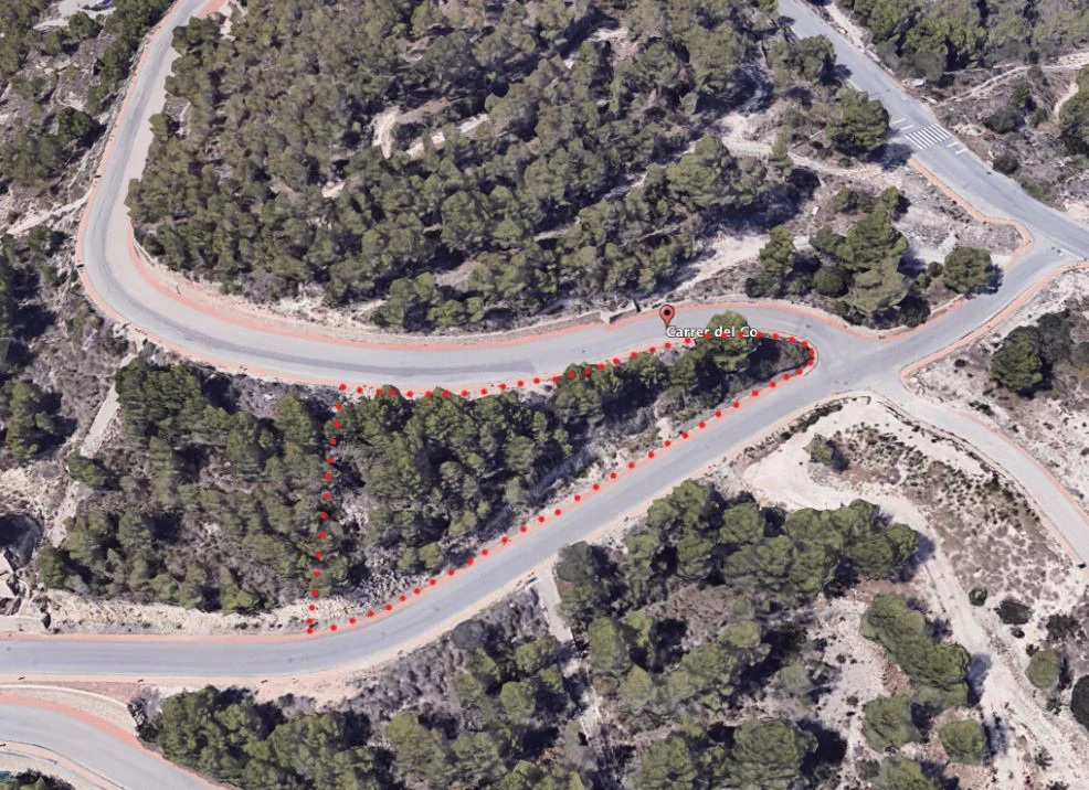 Parcela en venta en Benissa
