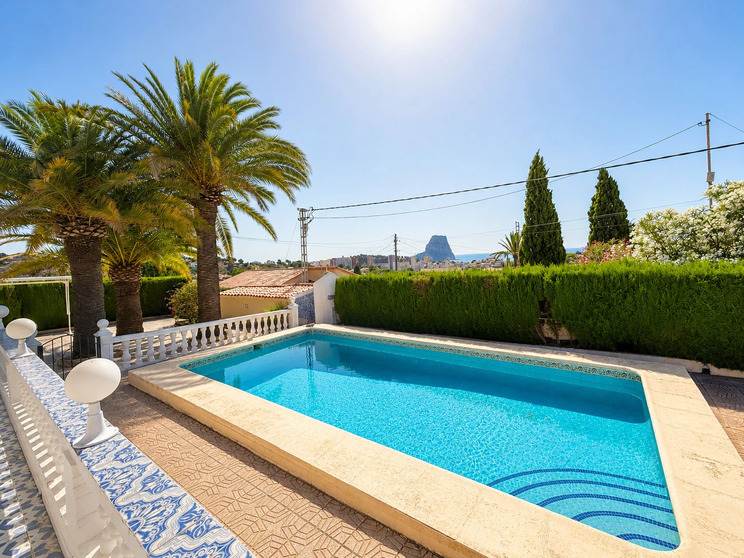 C428 - Villa de ensueño en La Canuta con vistas al mar y al Peñón de Ifach