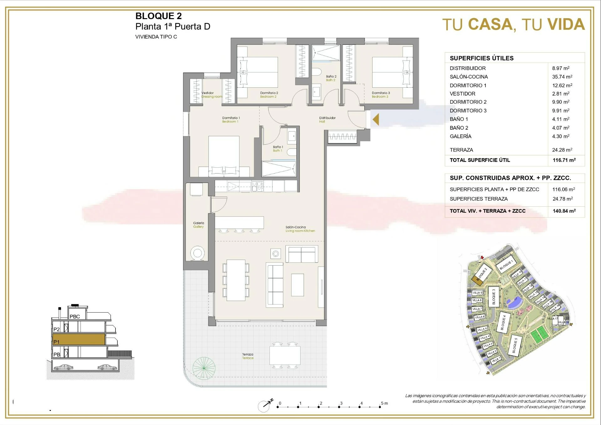 Apartamento en venta en Finestrat