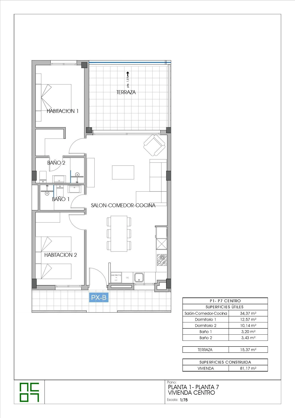 Apartamento en venta en Villajoyosa