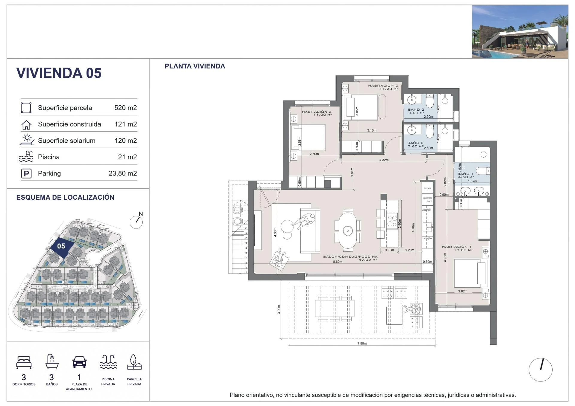 Chalet/Villa en venta en Mutxamel