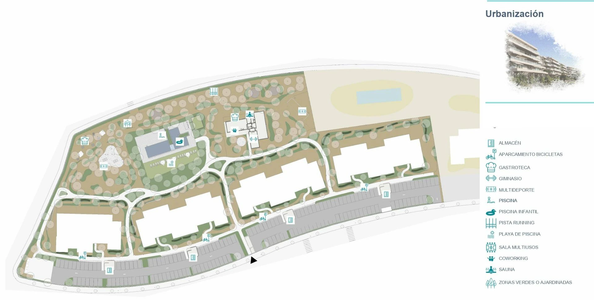 Apartamento en venta en Denia