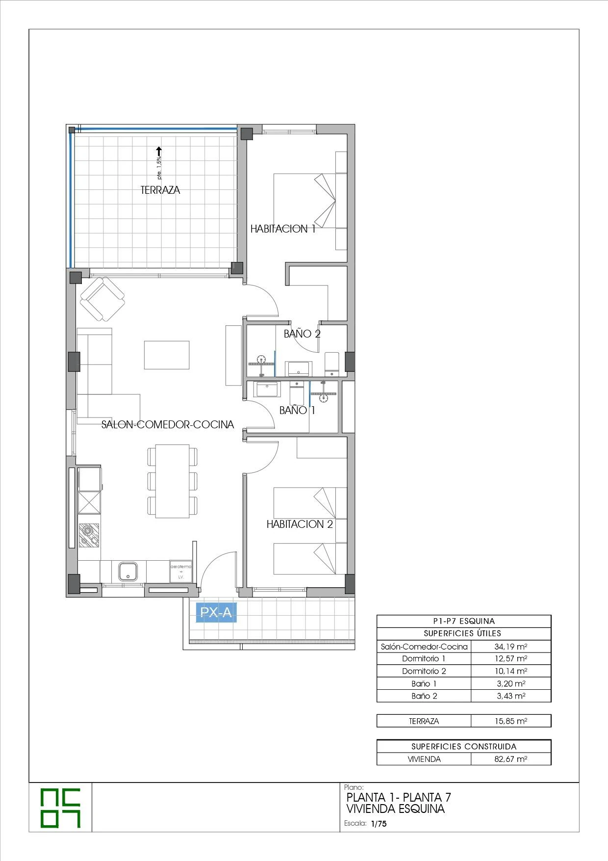 Apartamento en venta en Villajoyosa