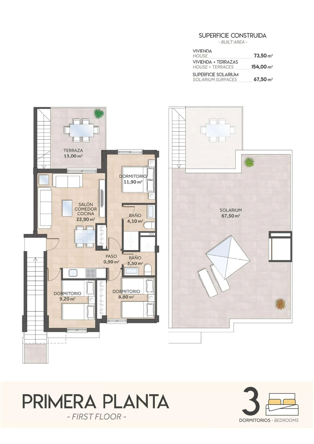 Bungalow en venta en San Miguel De Salinas