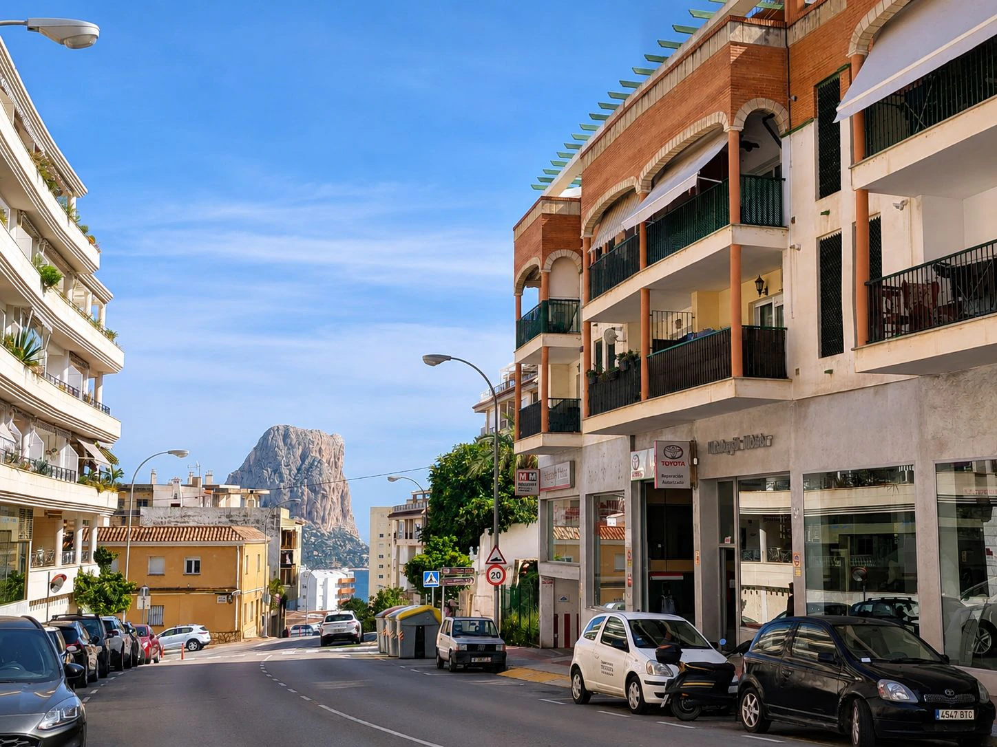 A451 - Luminoso apartamento familiar de 3 habitaciones en Calpe