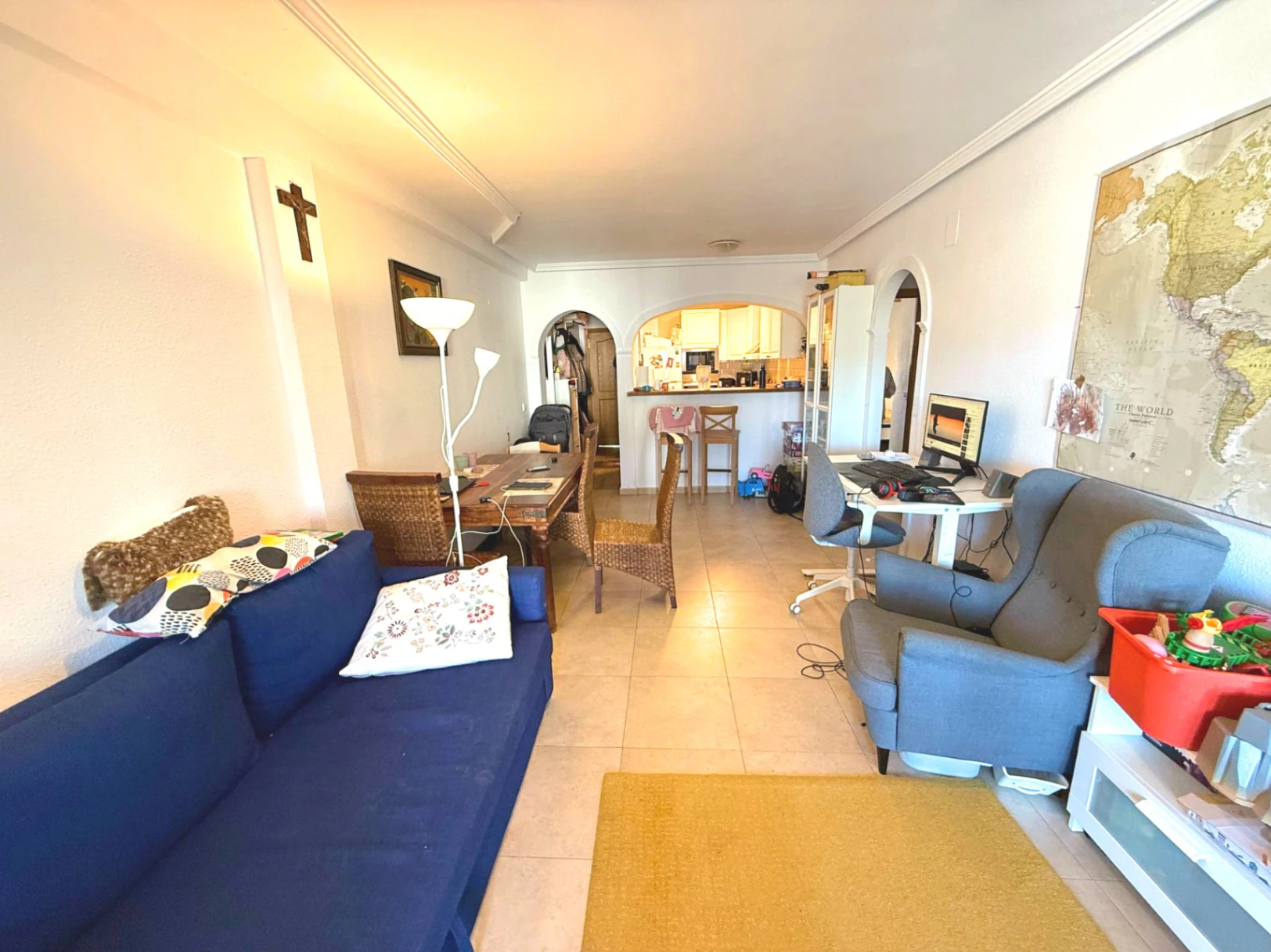 A390C - Apartamento de 2 dormitorios en el centro de Calpe