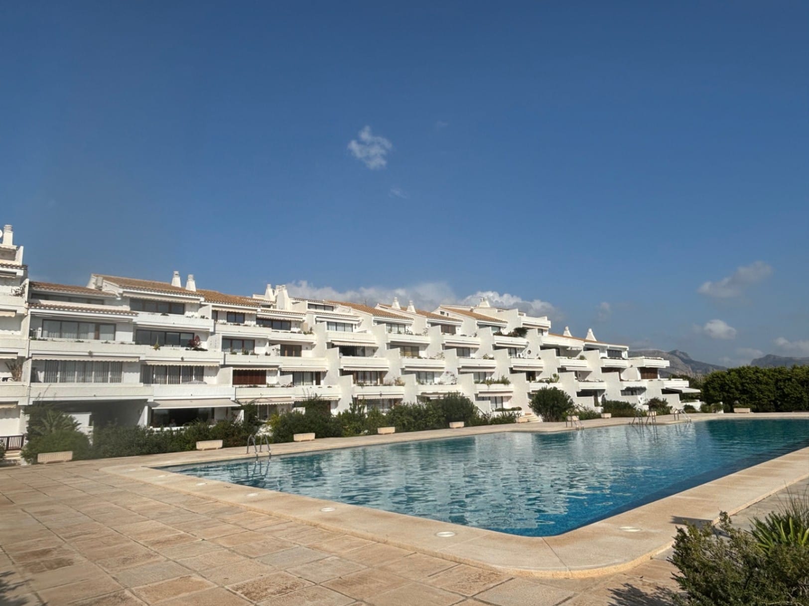 Spectacular apartment in Altea on the first line