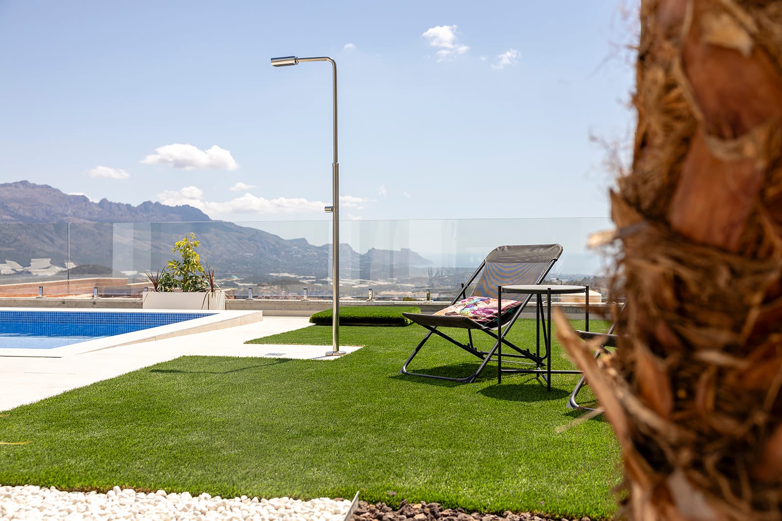 Top of Polop Villas, Ponoig Mountain, 3 bedrooms+3 bathrooms, private pool, terrace, mountain and sea view