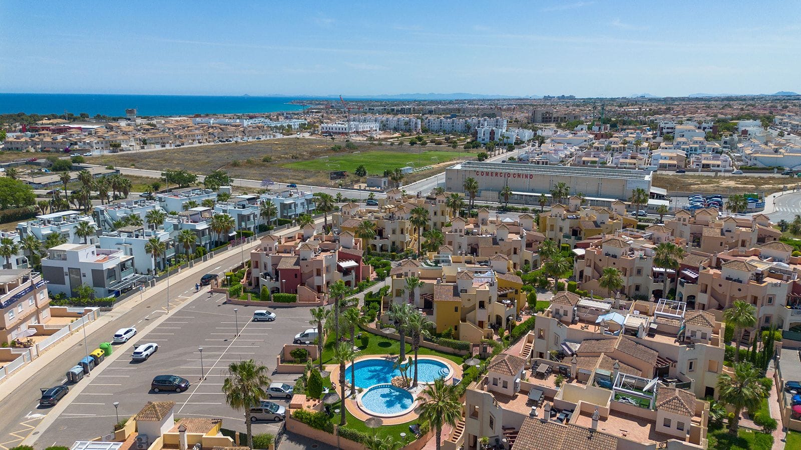 Penthouse with private solarium in Punta Marina, Los Altos, Torrevieja