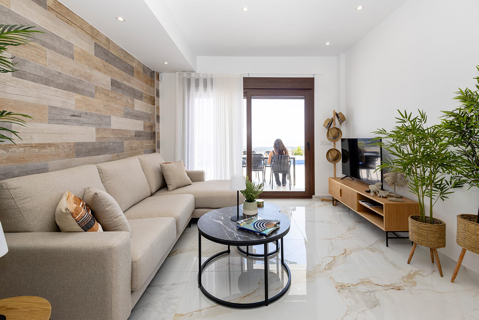 Top of Polop Villas, Ponoig Mountain, 3 bedrooms+3 bathrooms, private pool, terrace, mountain and sea view