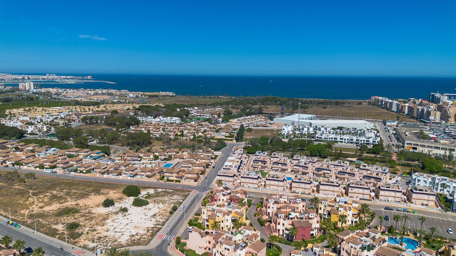 Penthouse with private solarium in Punta Marina, Los Altos, Torrevieja