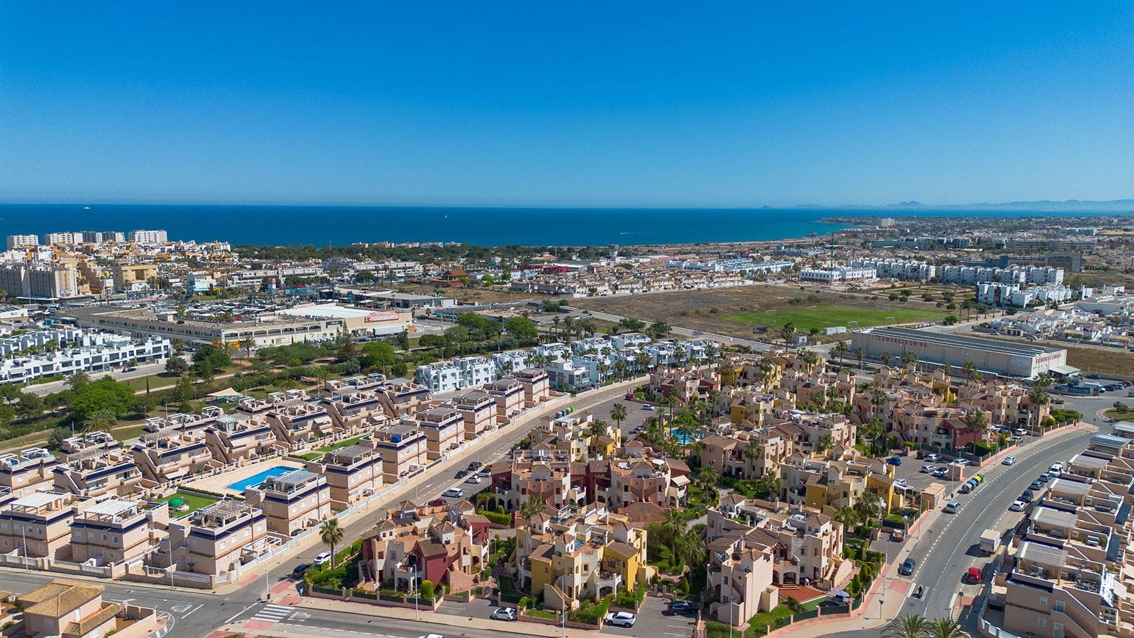 Penthouse with private solarium in Punta Marina, Los Altos, Torrevieja