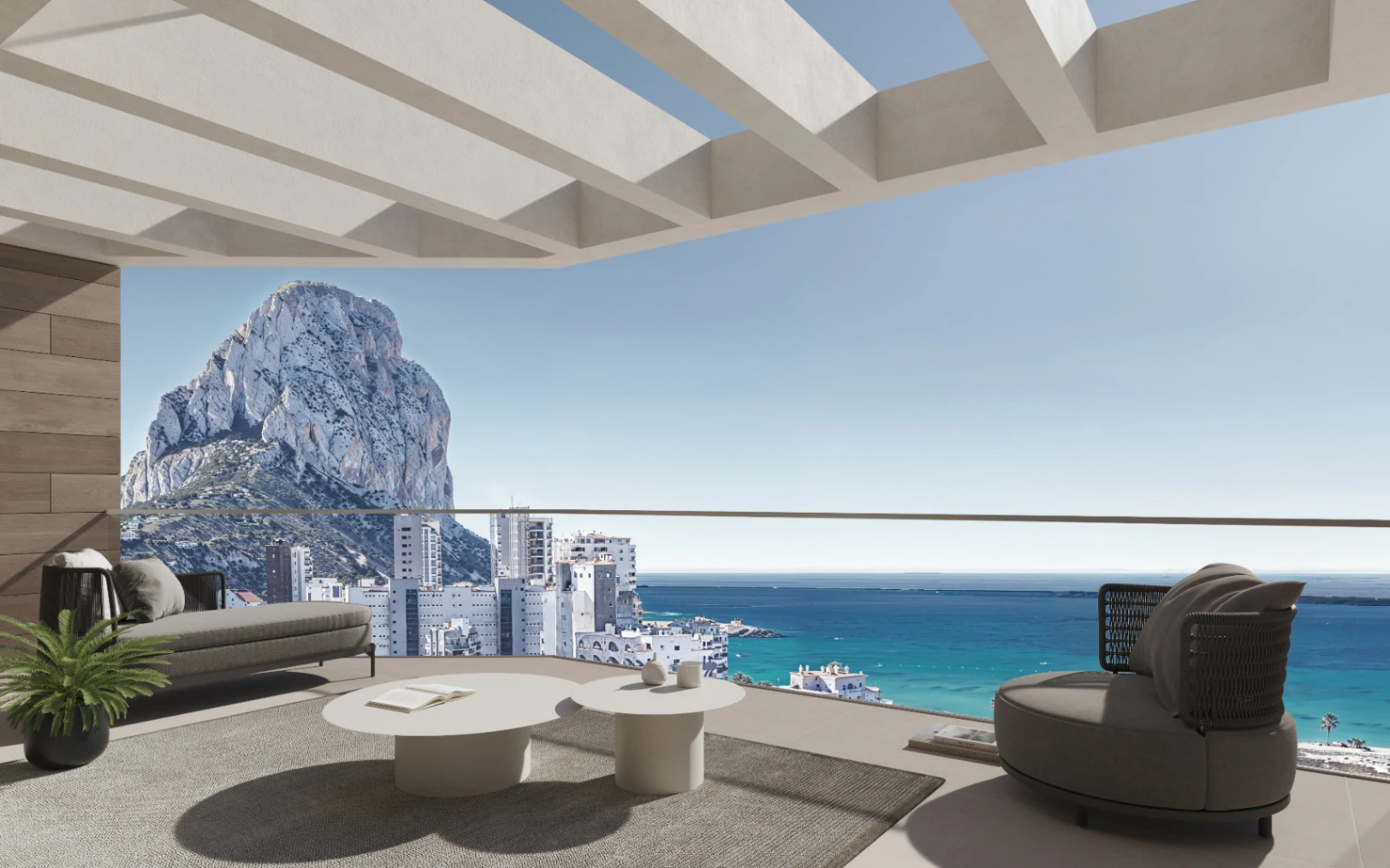 Mieszkanie na sprzedaż z 2, 3 sypialniami w Calpe blisko plaży, Alicante