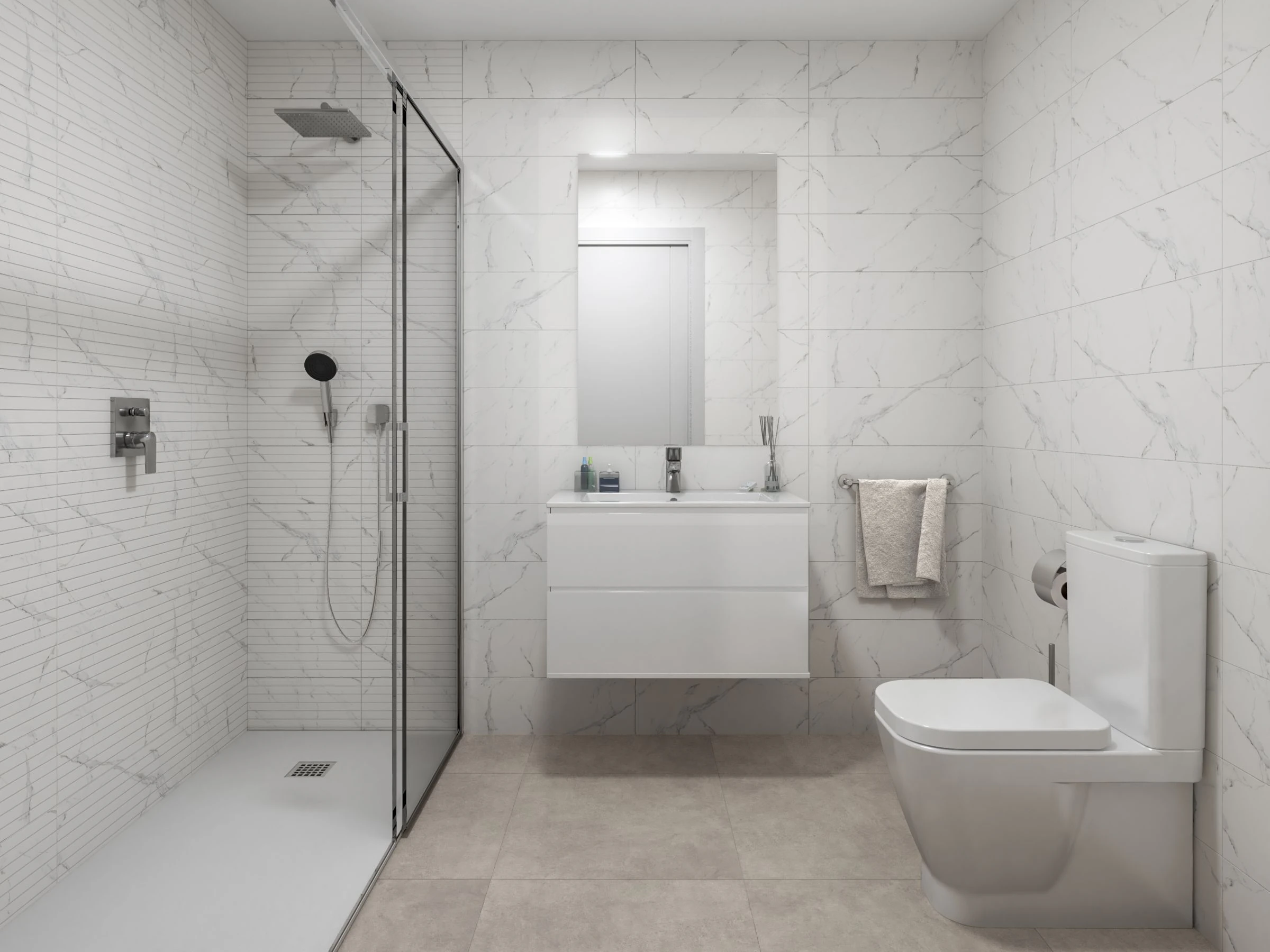 New apartments and villas in the town of Vera, Almeria.
