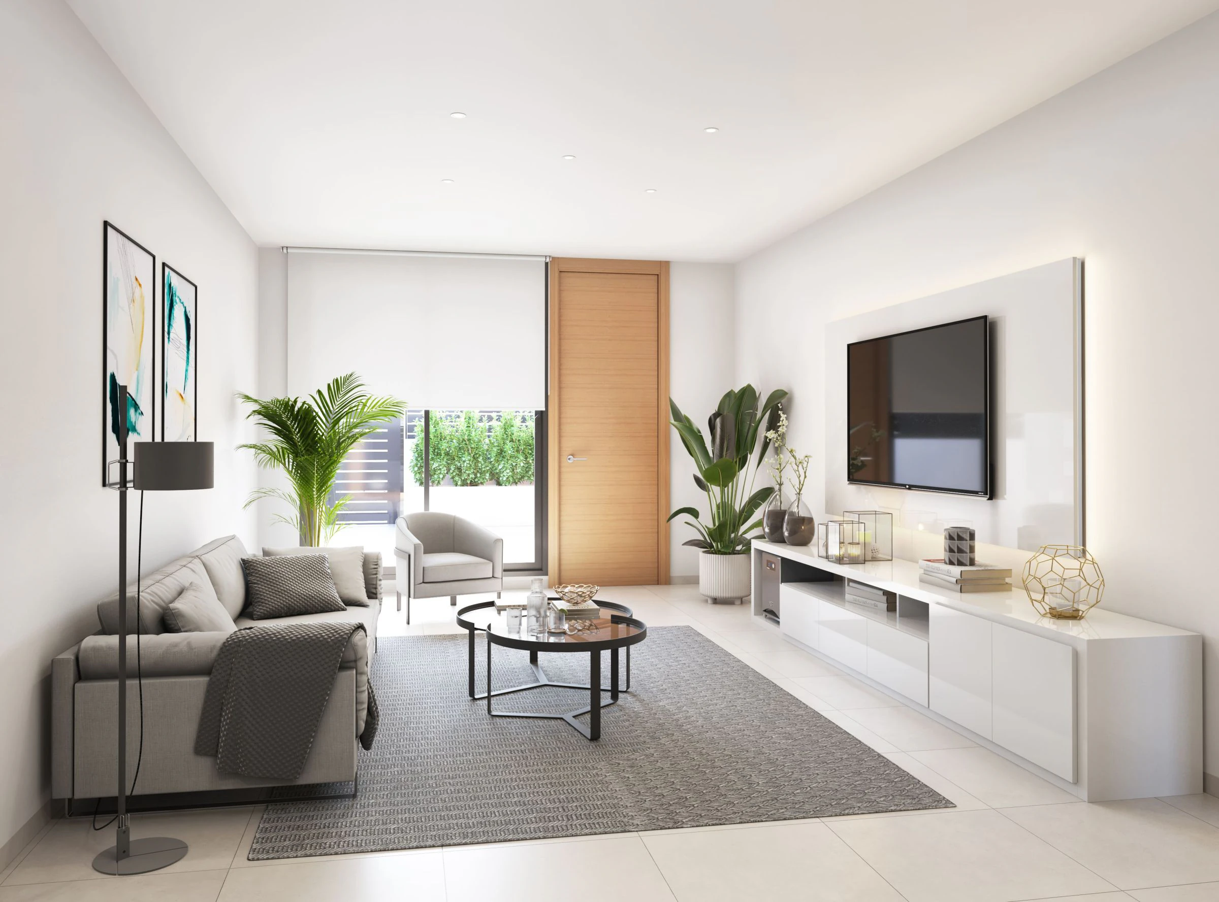 New apartments and villas in the town of Vera, Almeria.