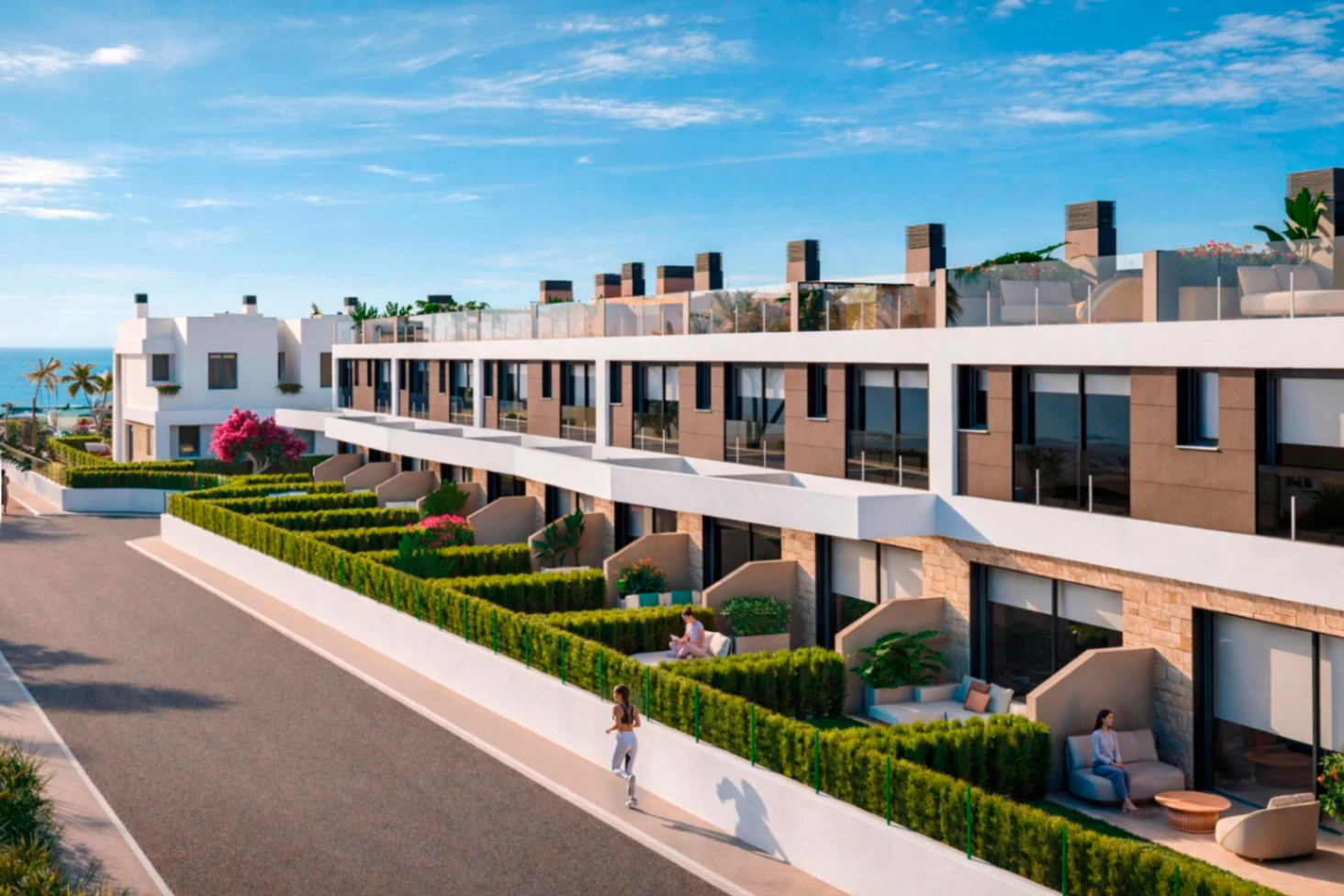 NEW HOUSES CLOSE TO THE BEACH IN EL CAMPELLO, ALICANTE.