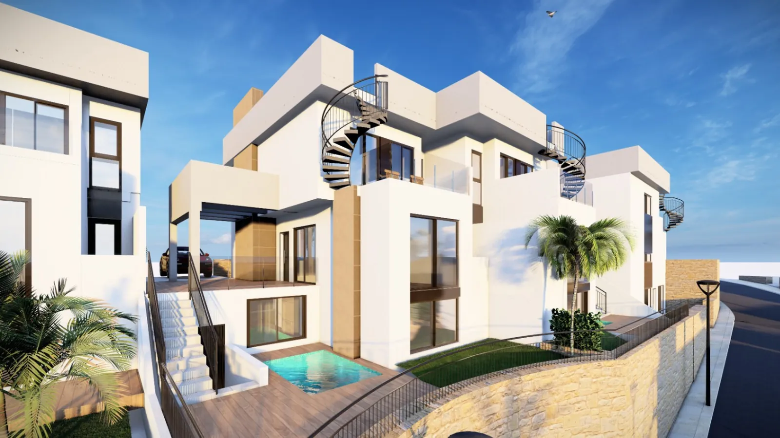 Villa pareada en La Finca Golf Algorfa.
