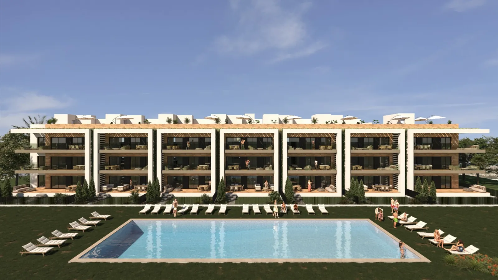 Apartamento de dos habitaciones en Los Alcázares.