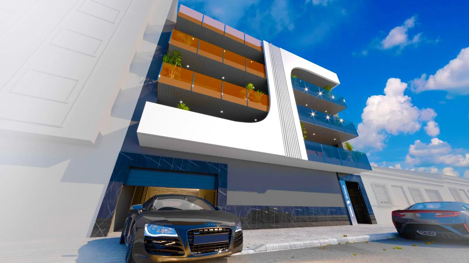 Apartamento de tres habitaciones en Torrevieja.