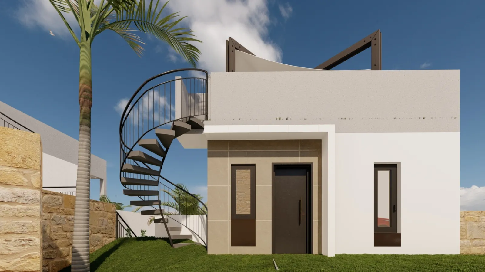Villa pareada en La Finca Golf Algorfa.
