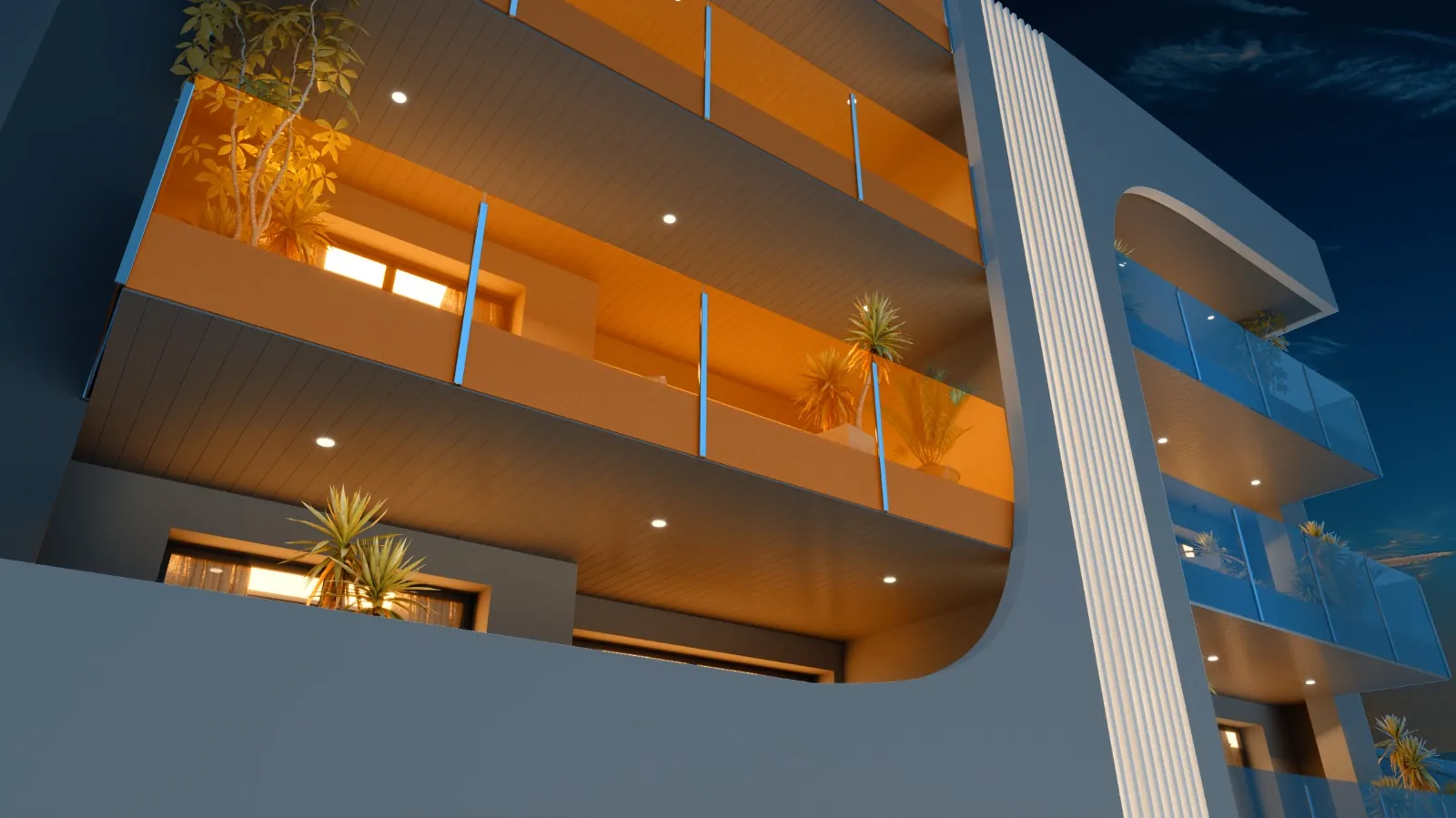 Apartamento de tres habitaciones en Torrevieja.