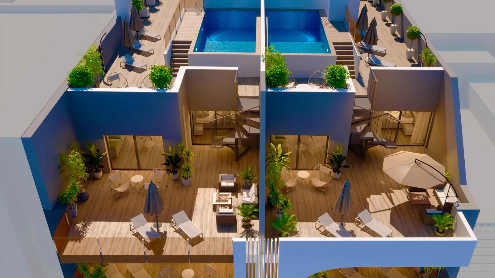 Apartamento de tres habitaciones en Torrevieja.