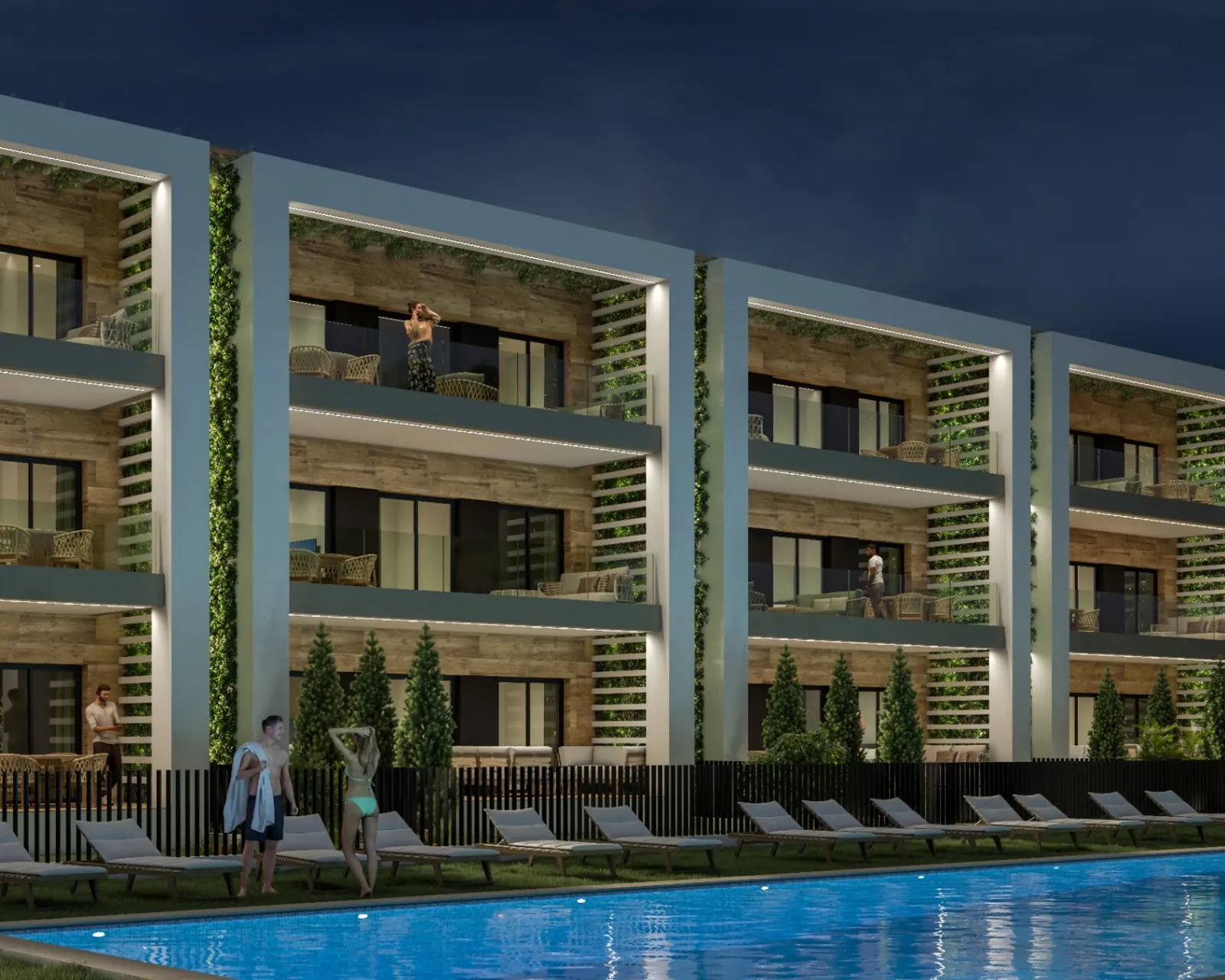 Apartamento de dos habitaciones en Los Alcázares.