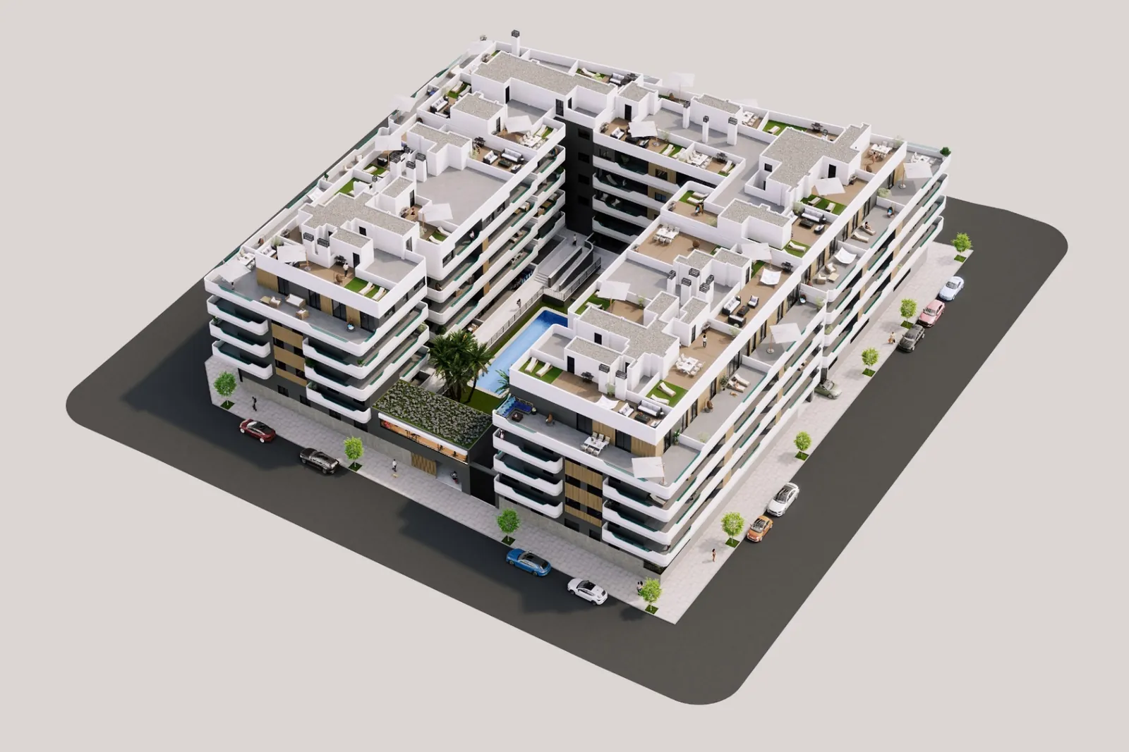 Fantástico Apartamento de tres habitaciones en Santa Pola.