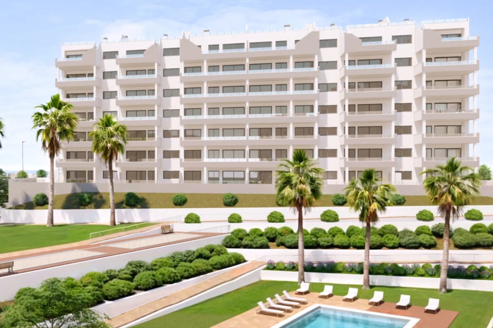Increíble apartamento de tres dormitorios en venta en Villamartín, Orihuela Costa