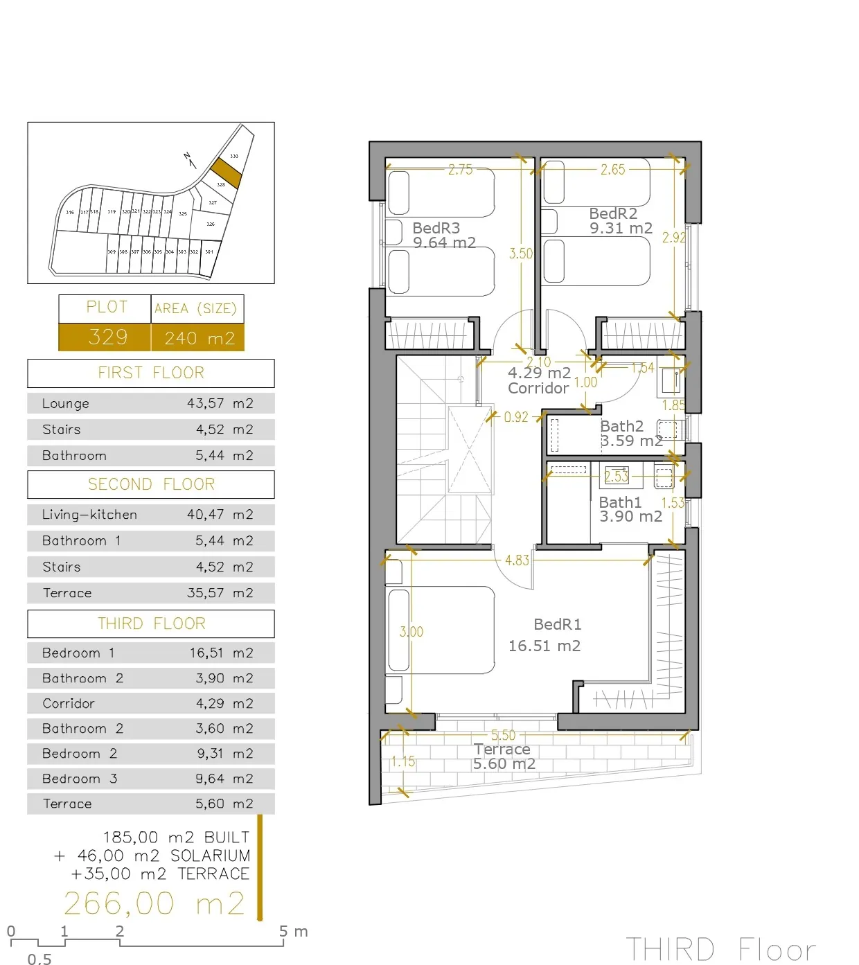 Magnifica Villa de 3 habitaciones  en venta en Villamartín
