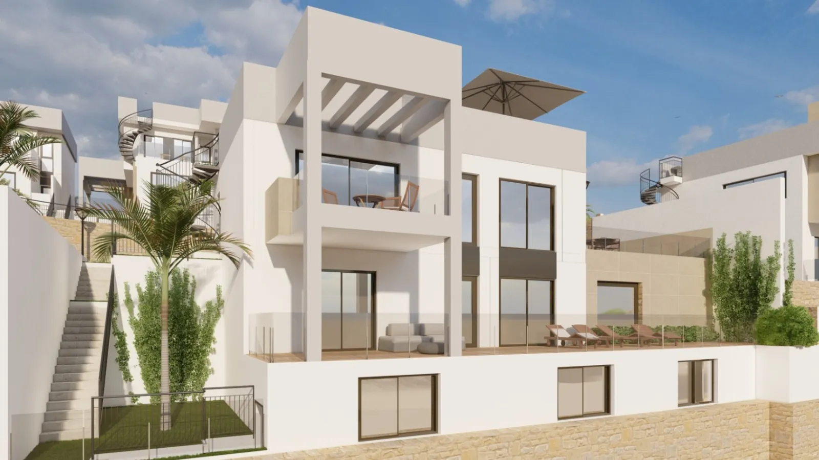 Villa pareada en La Finca Golf Algorfa.