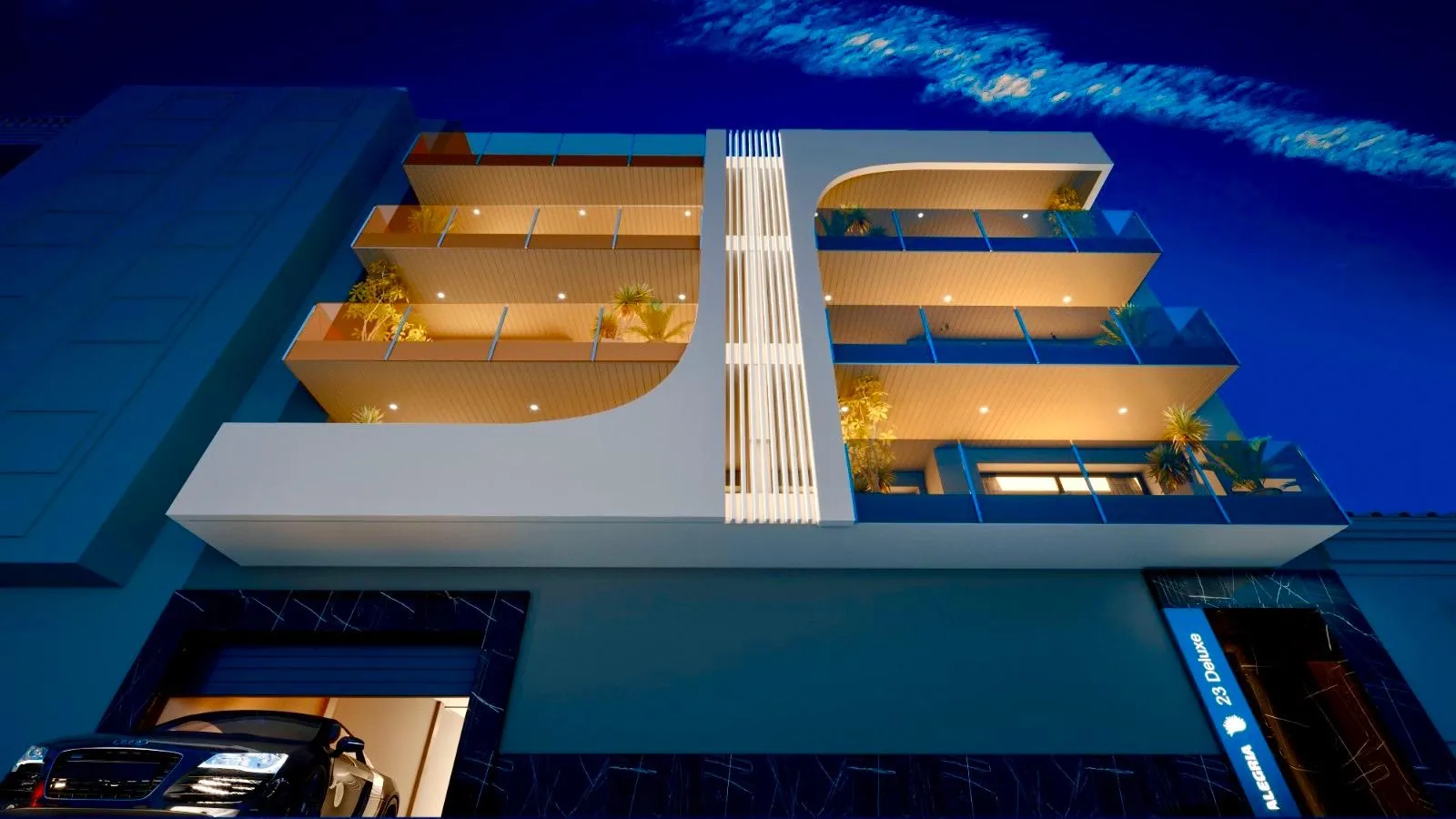 Apartamento de tres habitaciones en Torrevieja.