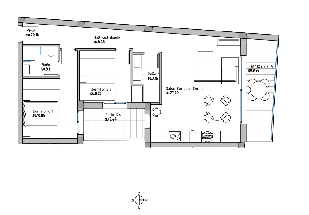 Magnifico Apartamento de dos dormitorios en venta en Guardamar del Segura, Alicante