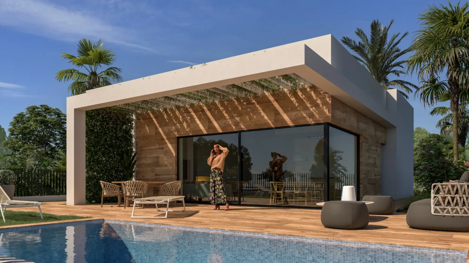 Apartamento de dos habitaciones en Los Alcázares.