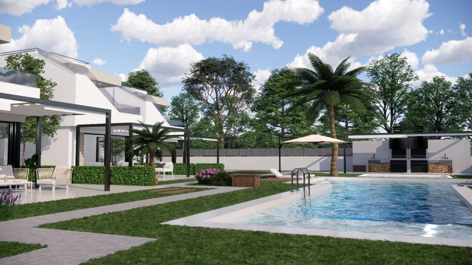 Increíble Villa de 3 habitaciones en venta en Lo Romero Golf, Pilar de la Horadada