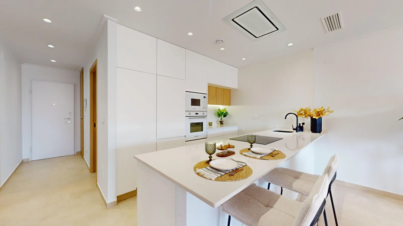 Apartamento de tres habitaciones en Pilar de la Horadada.