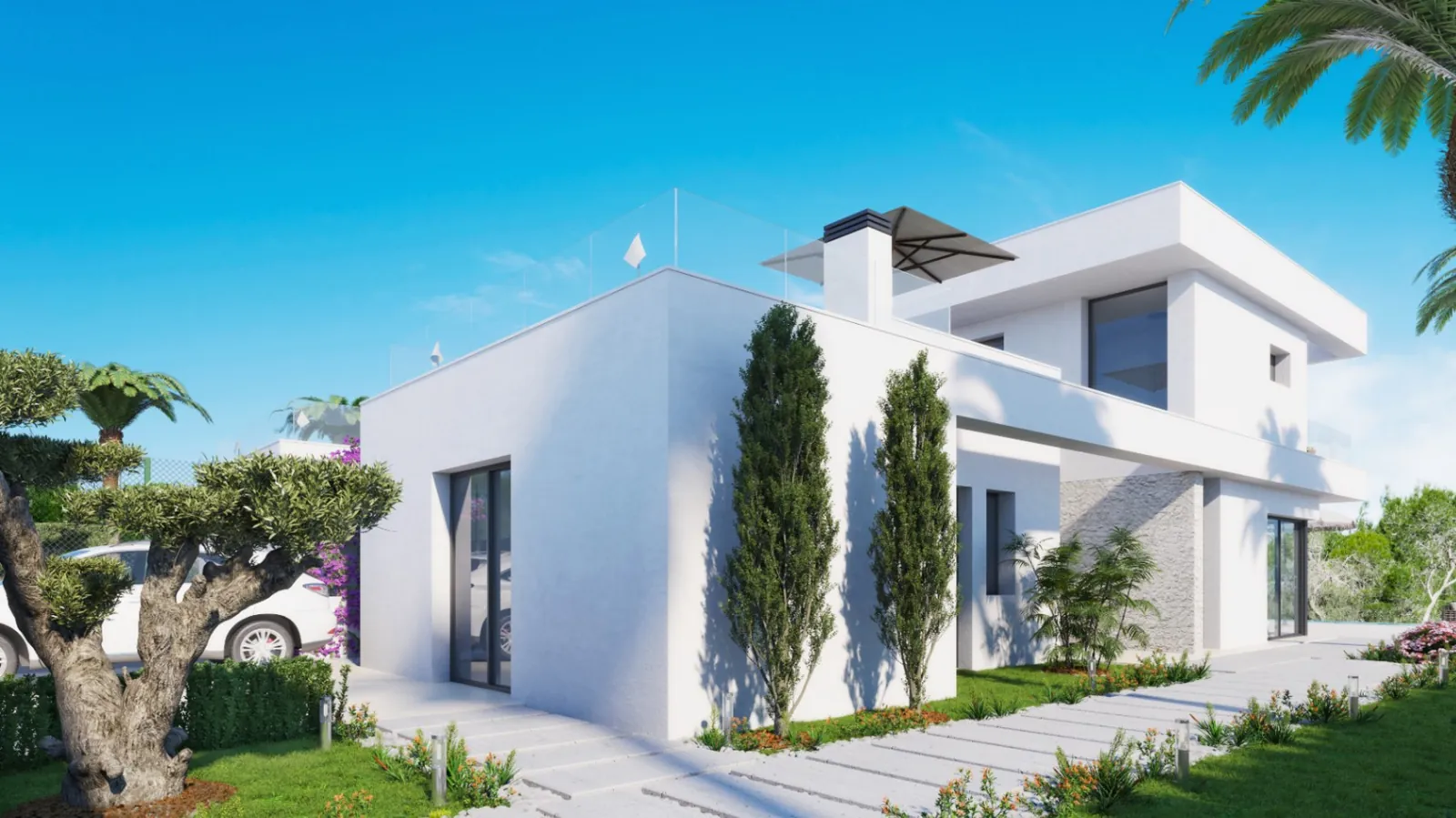 Villa de tres habitaciones en Lomas de San Juan.