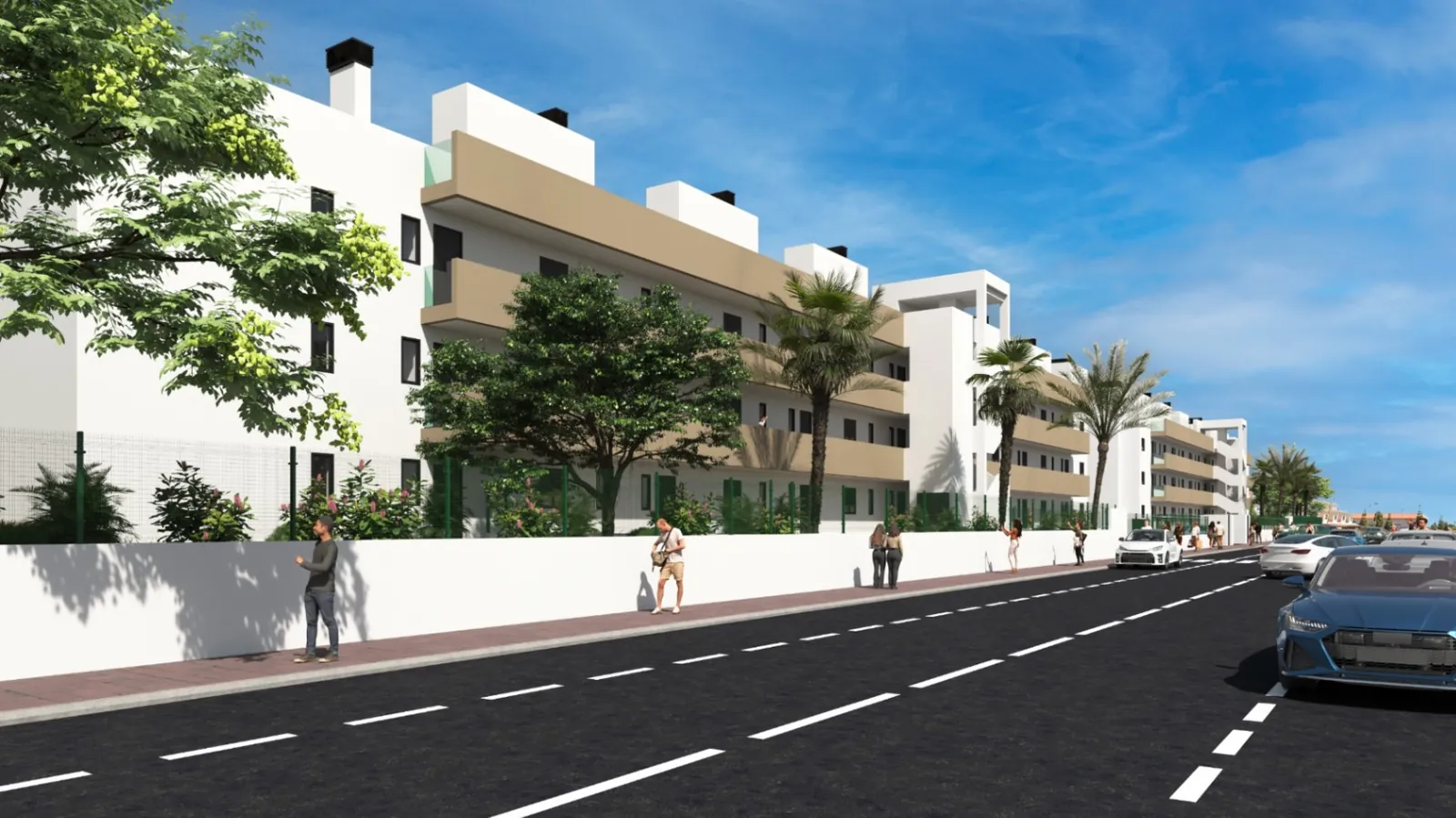 Apartamento de dos habitaciones en Los Alcázares.