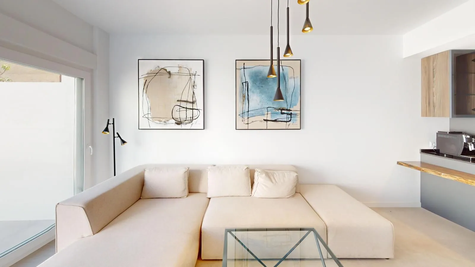 Ático de dos habitaciones en Pilar de la Horadada.