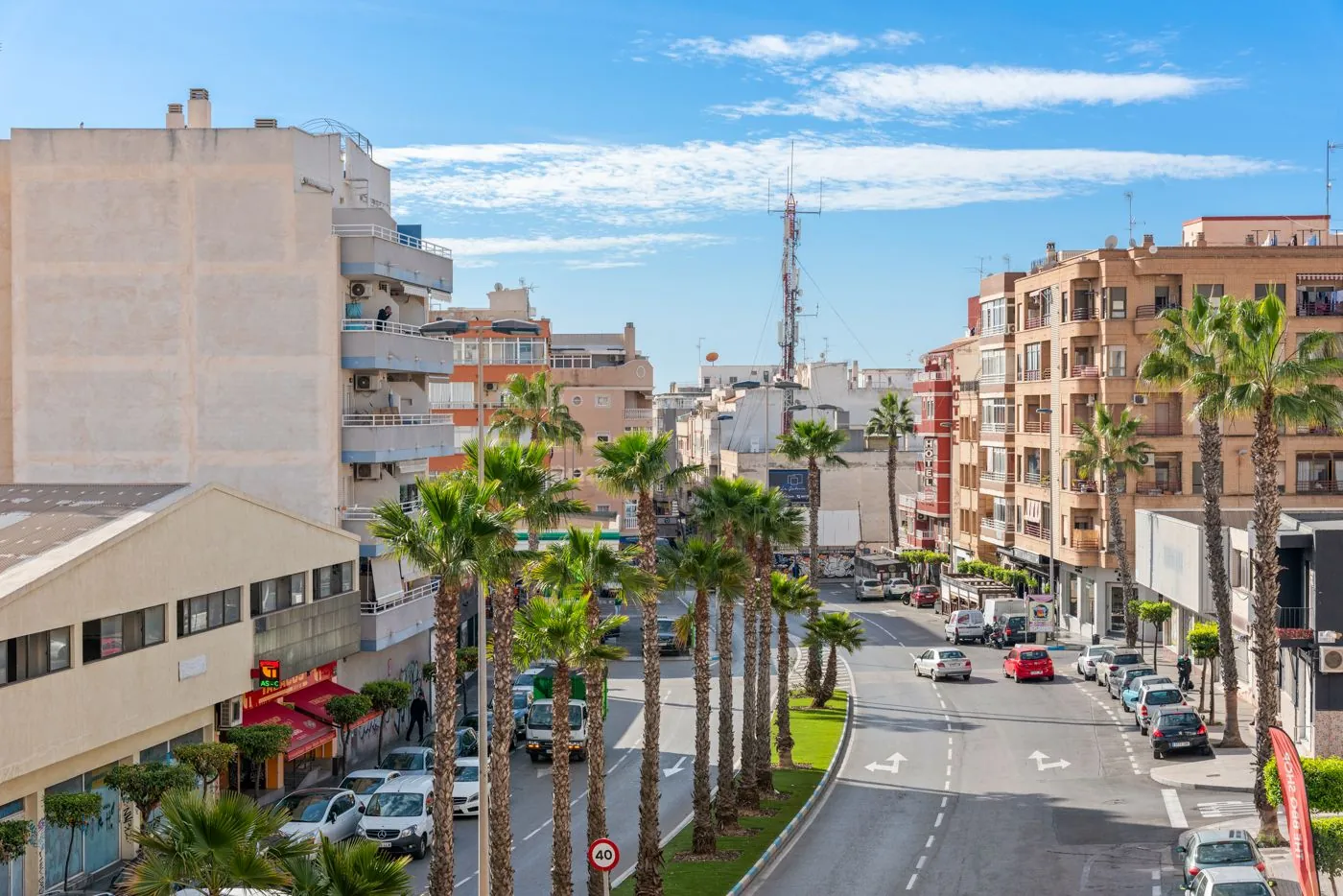 Apartamento de 3 habitaciones en el centro de Torrevieja