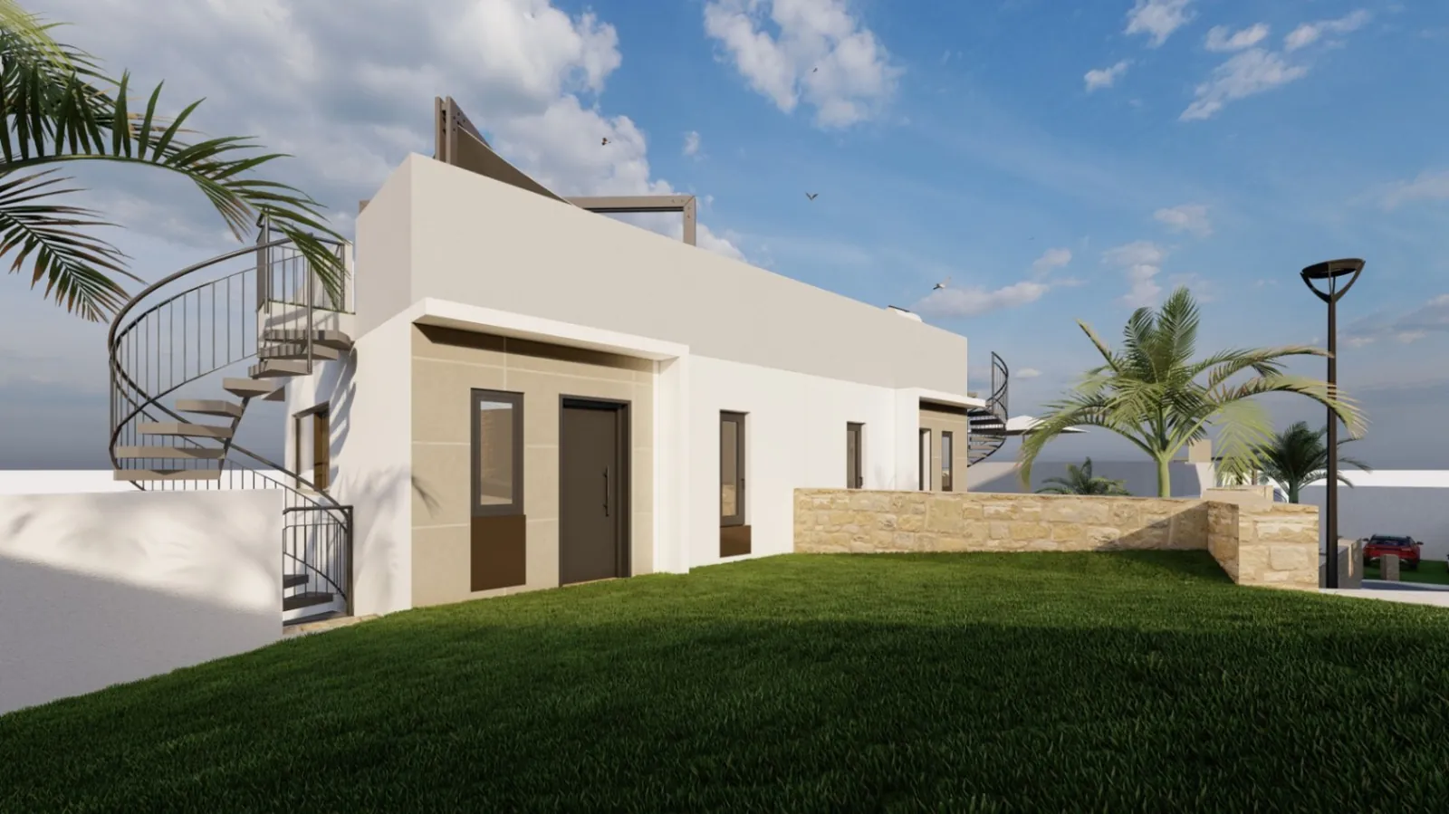 Villa pareada en La Finca Golf Algorfa.