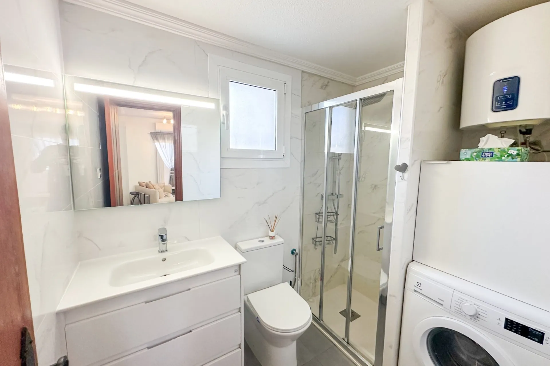 Renovated ground floor apartment with 1 bedroom for sale in the “Mirador Del Mediterranéo” residential complex.